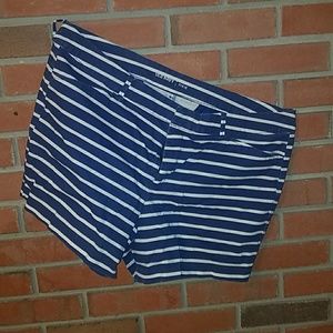 Striped pixie shorts